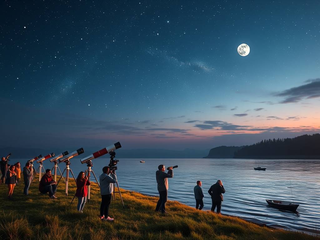 Elbe River Telescopes: Stargaze by the Water