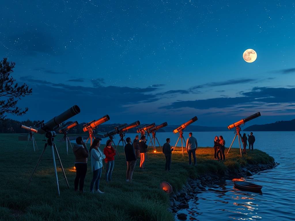 Elbe River Telescopes: Stargaze by the Water