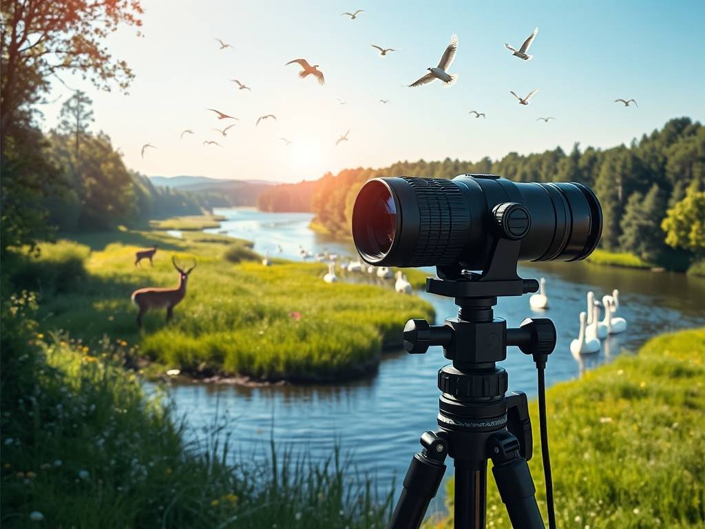 Elbe River Binoculars: Spot Wildlife from Afar