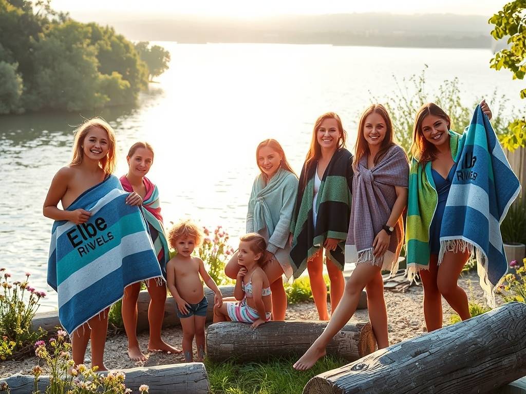 Elbe River Towels: Dry Off After Water Activities