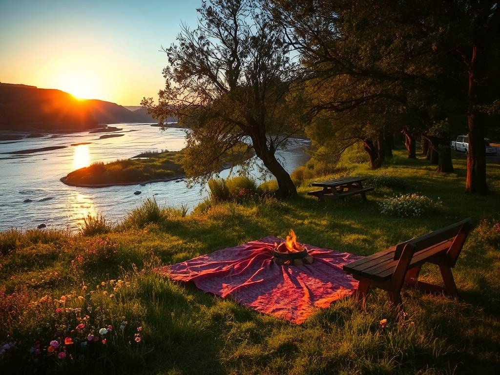 Elbe River Blankets: Cozy Up by the Water