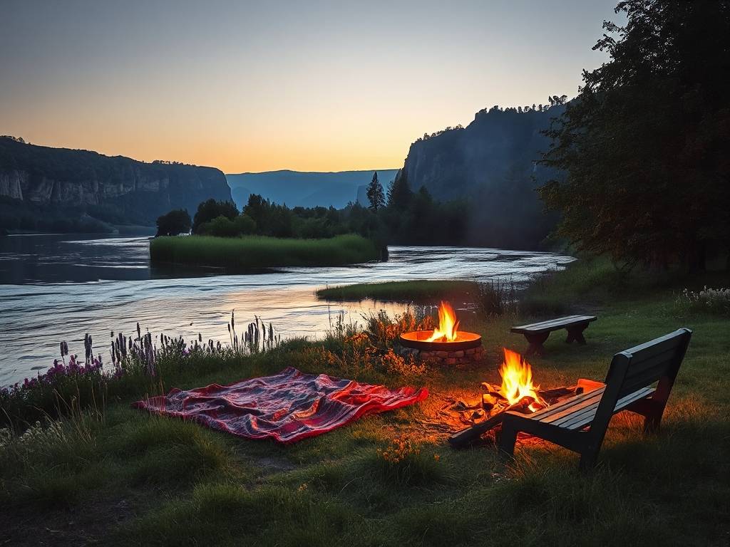 Elbe River Blankets: Cozy Up by the Water(1)