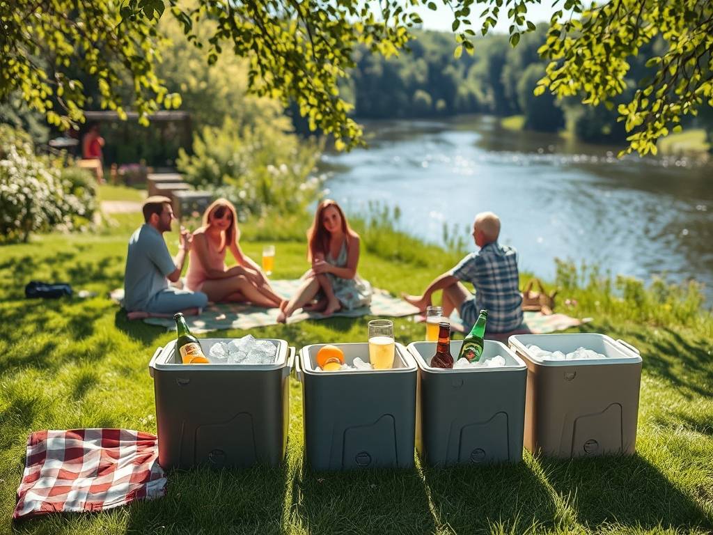 Elbe River Coolers: Keep Drinks Cold on Picnics