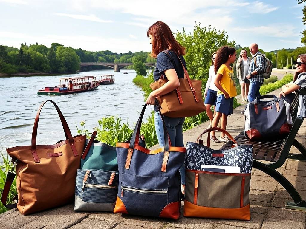 Elbe River Bags: Tote Bags & Backpacks Near the Water(1)