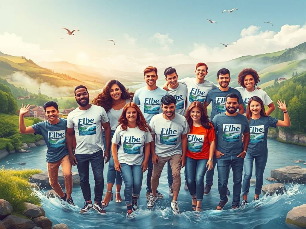 Elbe River T-Shirts: Wear Your Love for the River