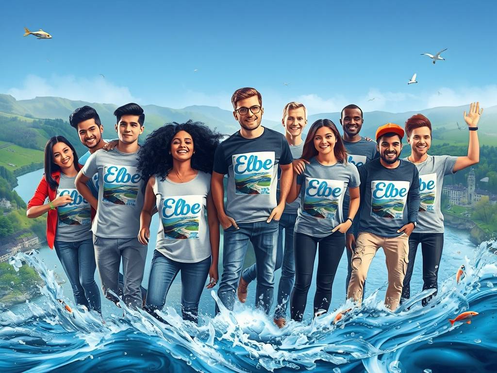 Elbe River T-Shirts: Wear Your Love for the River