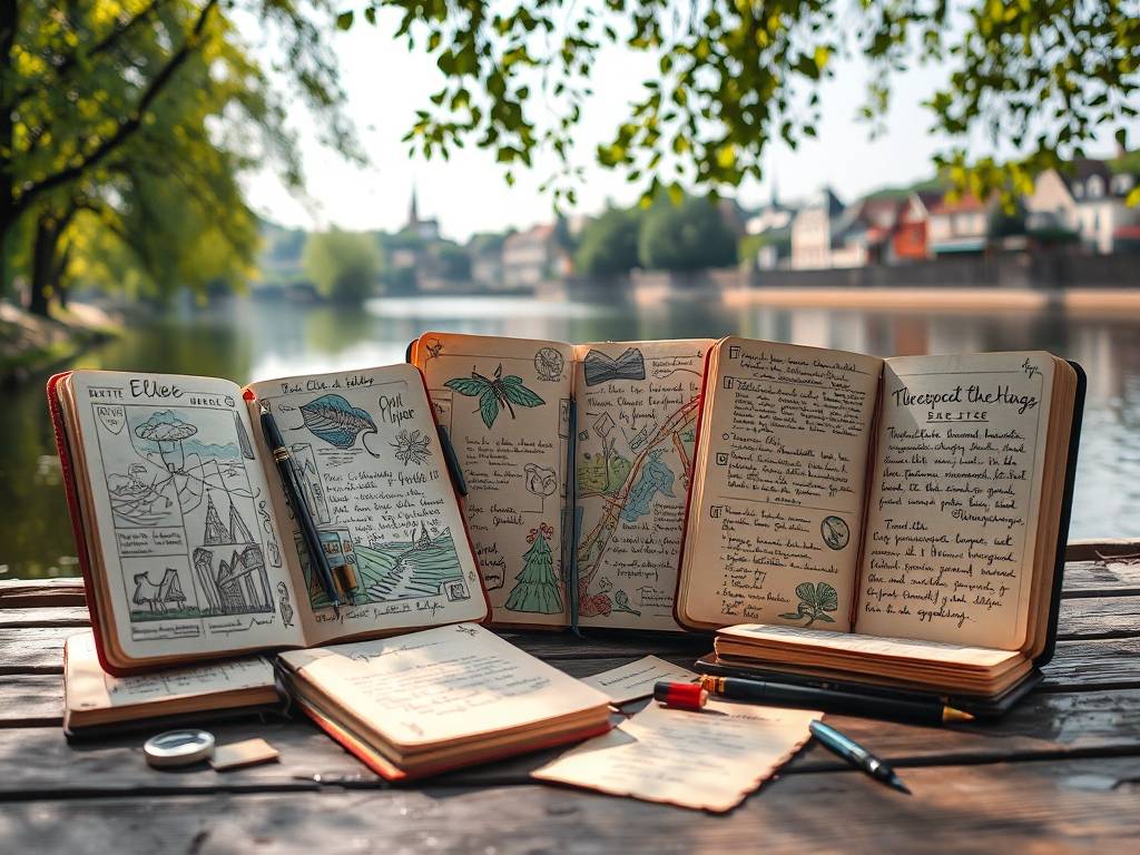 Elbe River Notebooks: Take Notes Along the Way