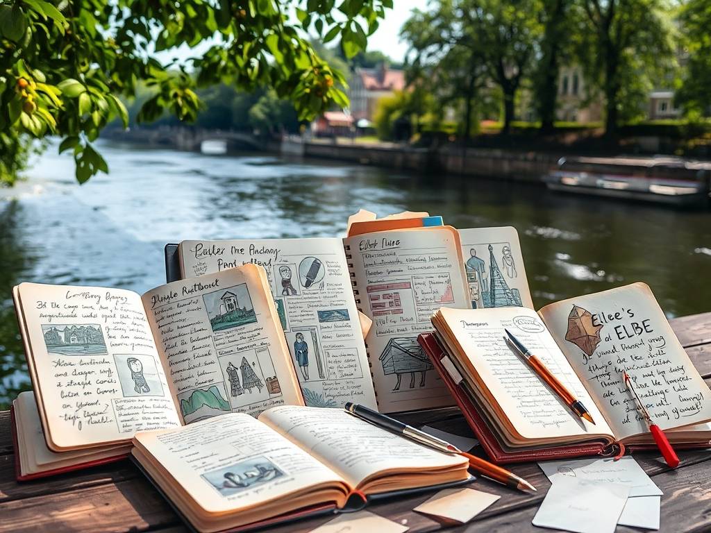 Elbe River Notebooks: Take Notes Along the Way(1)