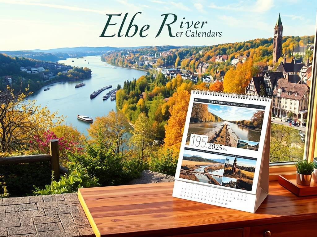 Elbe River Calendars: 2025 Wall & Desk Versions