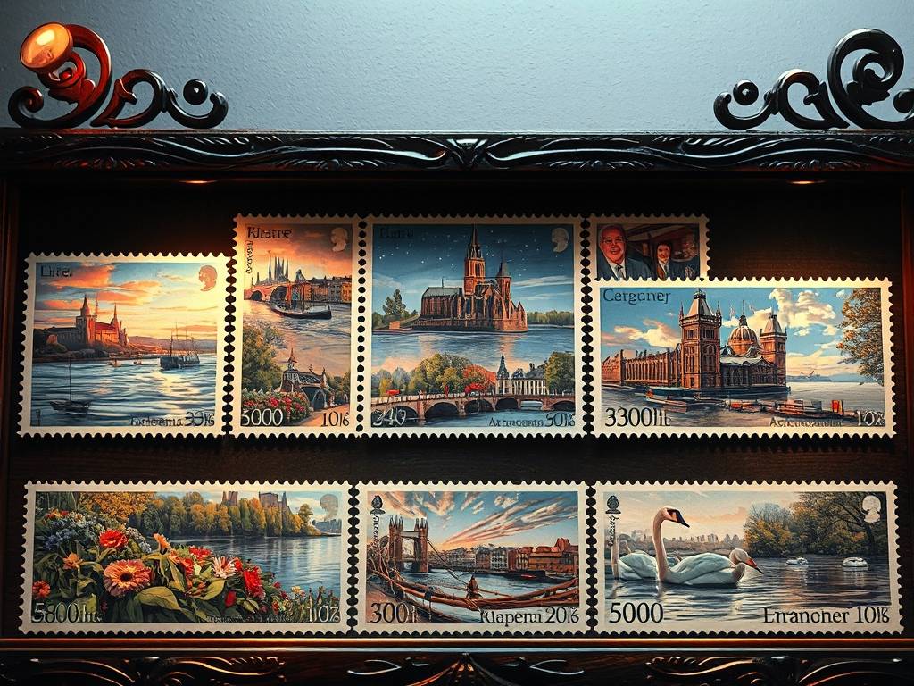Elbe River Stamps: Collectible Postal Items
