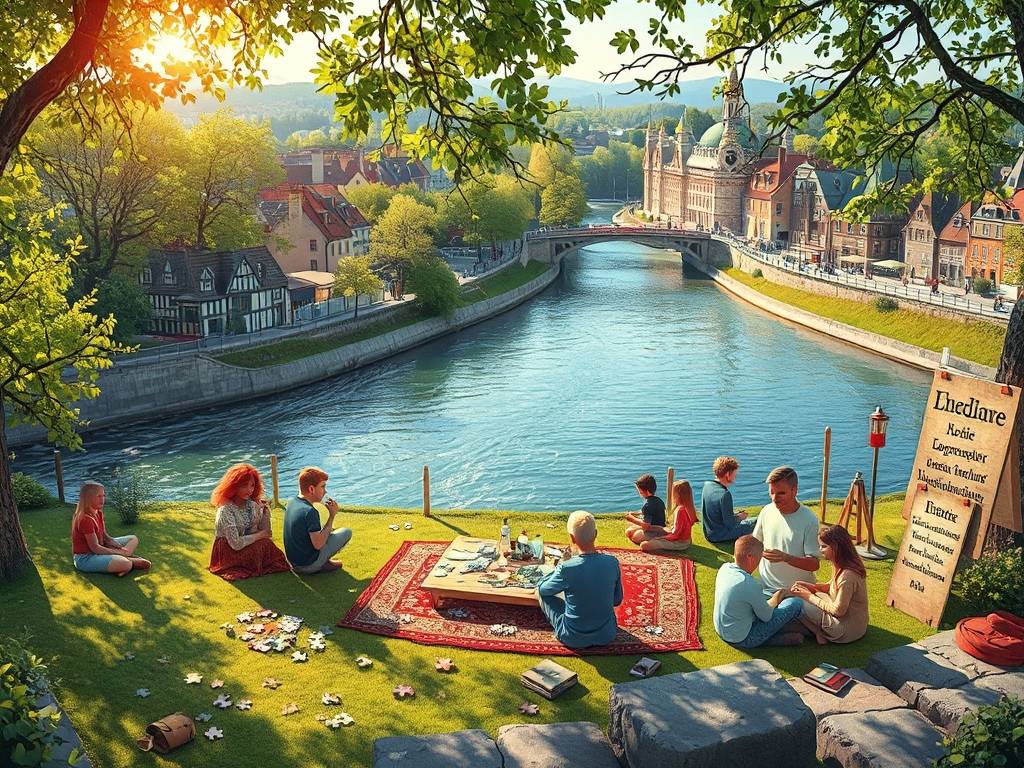 Elbe River Puzzles: Jigsaws & Brain Teasers