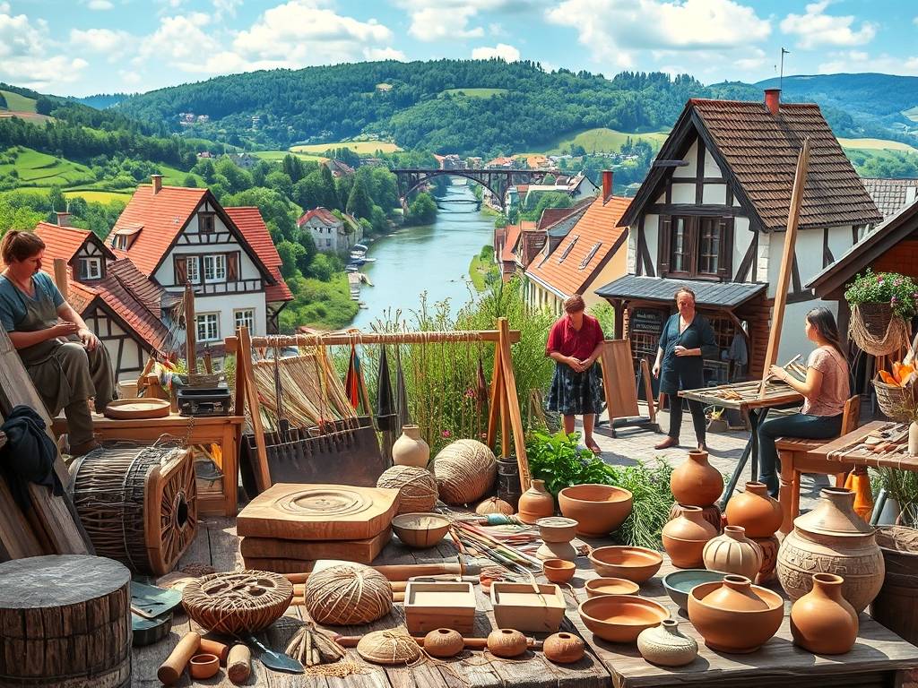 Elbe River Crafts: DIY Projects Inspired by the River