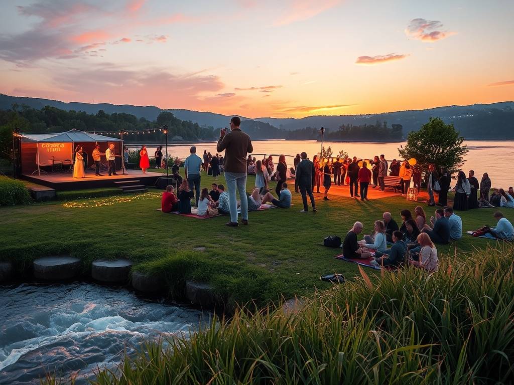 Elbe River Dance Events: Outdoor Classes & Parties