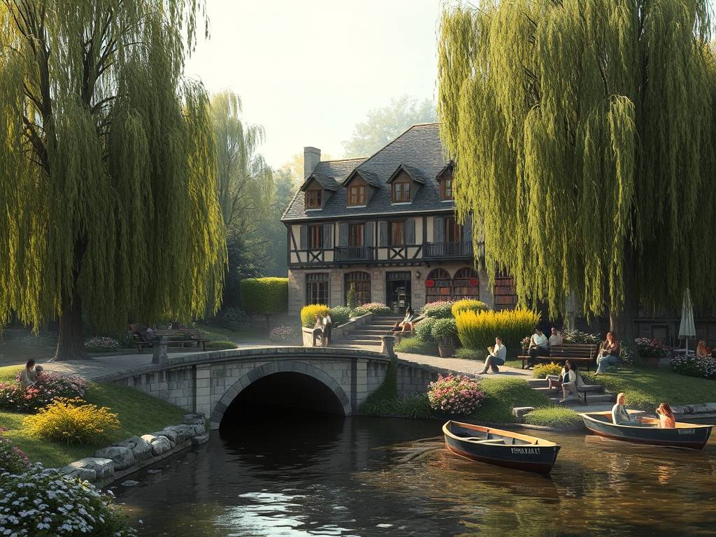 Elbe River Libraries: Read & Study by the Water