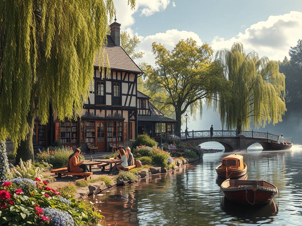 Elbe River Libraries: Read & Study by the Water