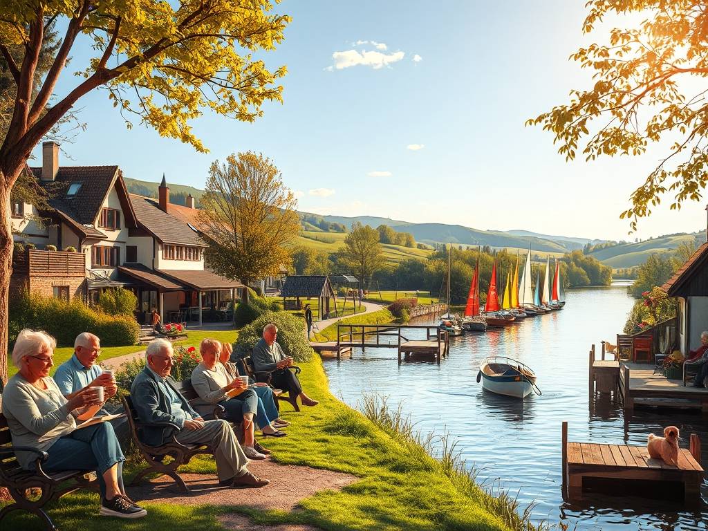 Elbe River Retirees’ Guides: Living by the Water in Retirement(1)