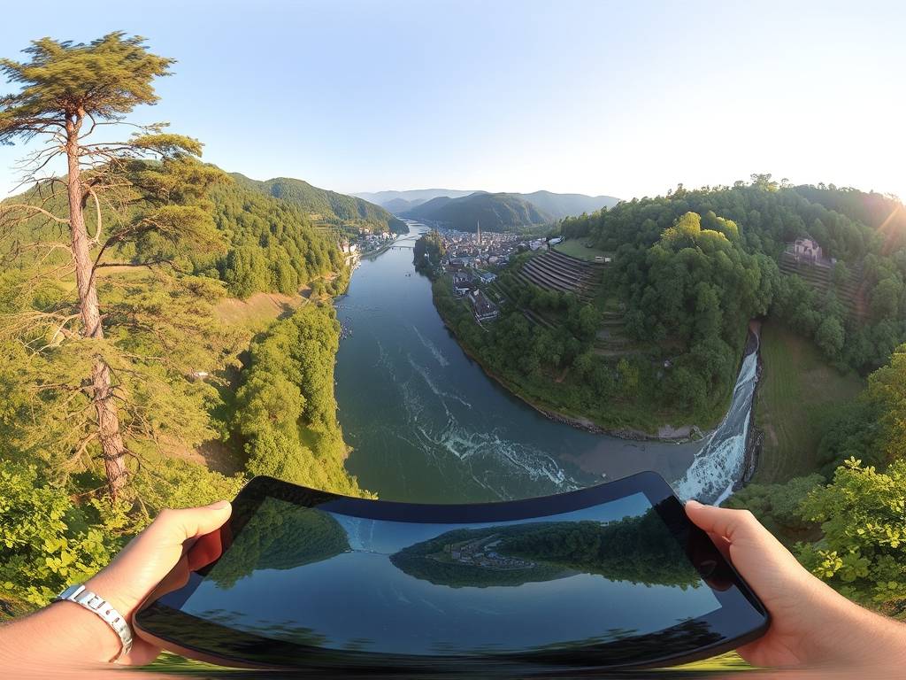 Elbe River 360-Degree Views: Immersive Online Experiences