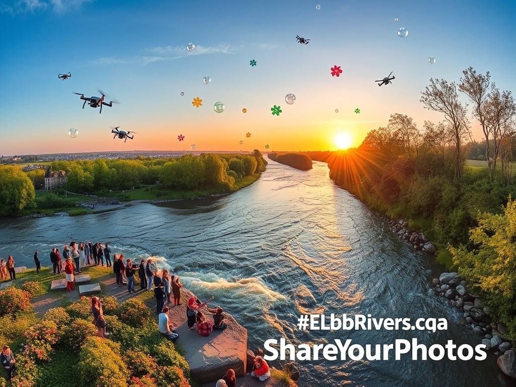 Elbe River Social Media Hashtags: Share Your Photos(1)