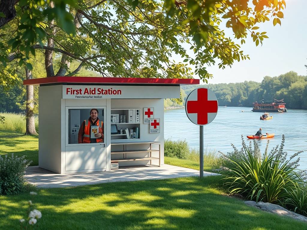 Elbe River First Aid Stations: Where to Get Help