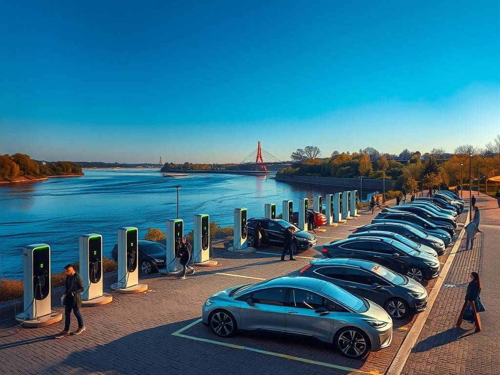 Elbe River Electric Vehicle Charging: Stay Powered Up