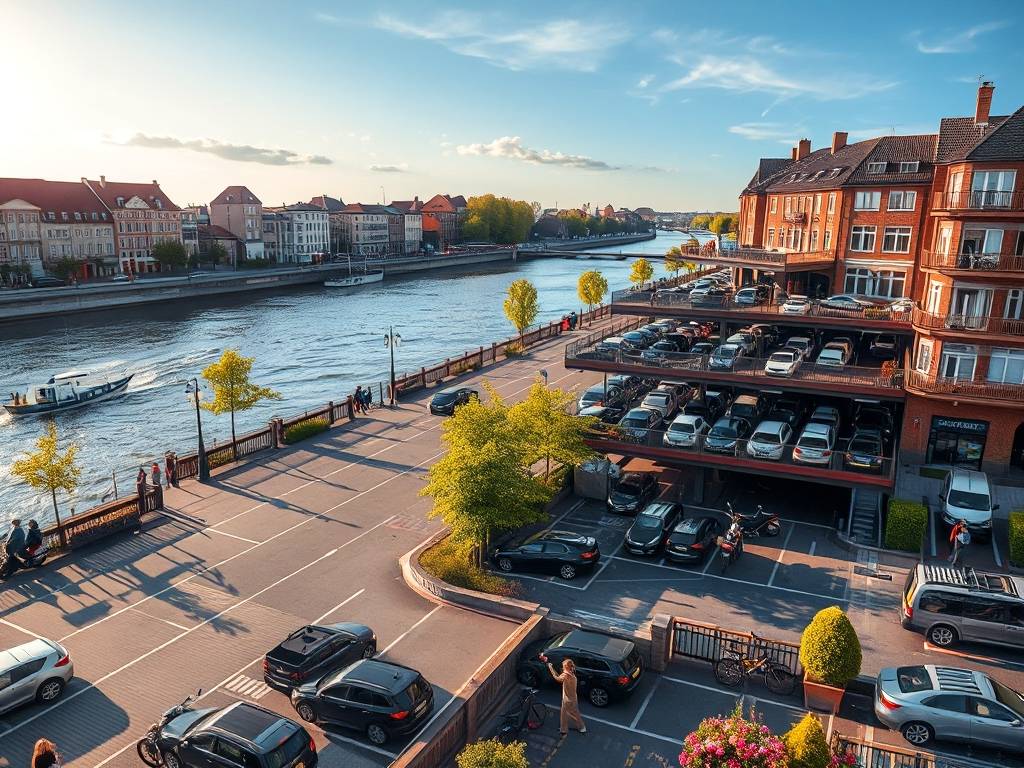 Elbe River Parking Spots: Where to Park Near the River