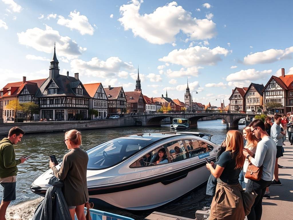 Elbe River Ride-Sharing Tips: Use Apps to Get Around(1)