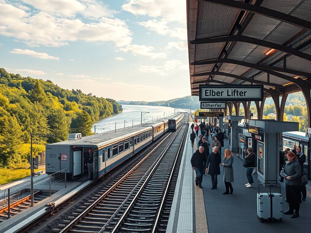 Elbe River Train Stations: Closest Stops to the Waterway