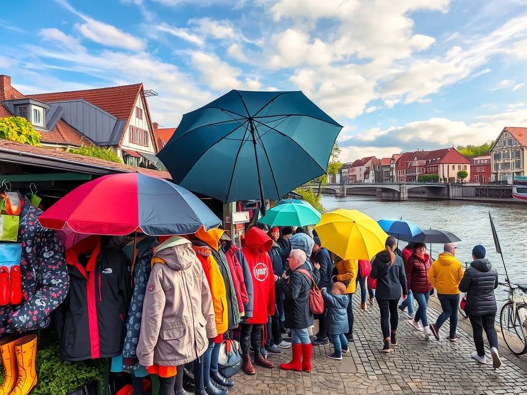 Elbe River Rain Gear: Stay Dry During Your Visit