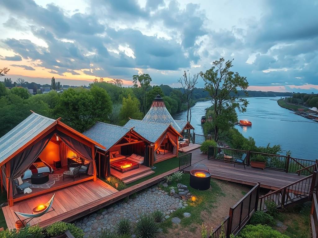 Elbe River Glamping Sites: Luxury Camping Along the Banks(1)