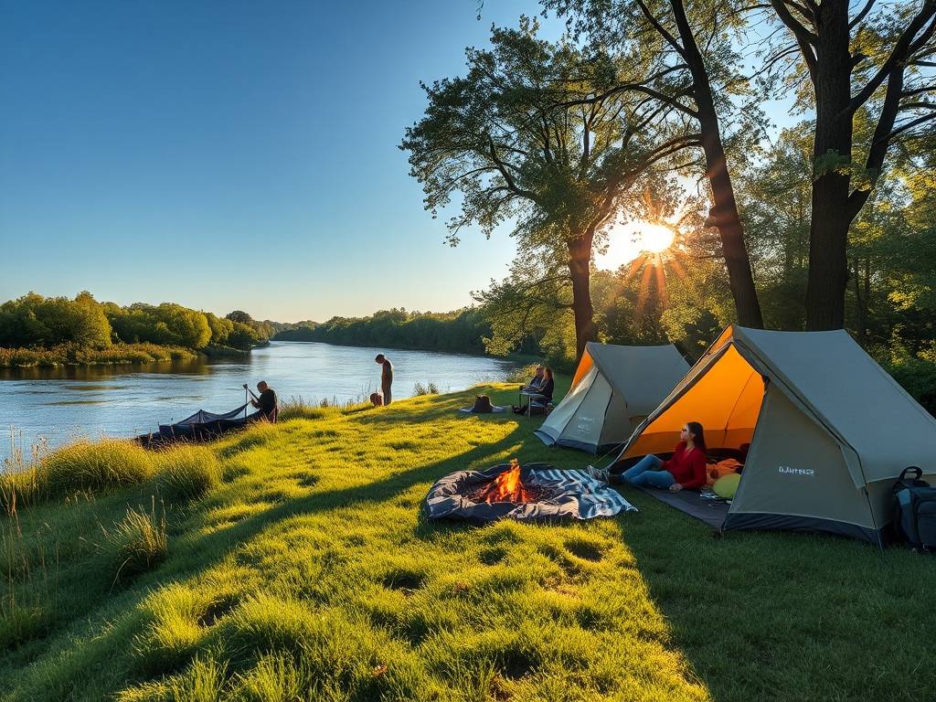 Elbe River Camping Spots: Pitch a Tent by the Water