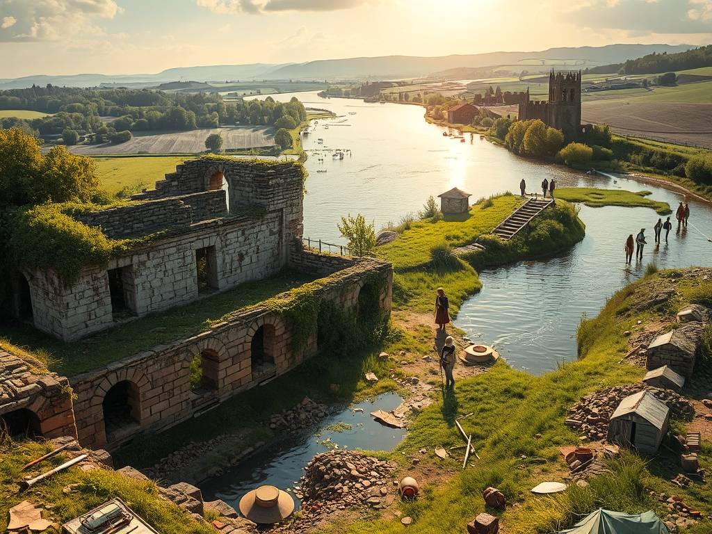 Elbe River Archaeological Sites: Ancient Finds Near the Water