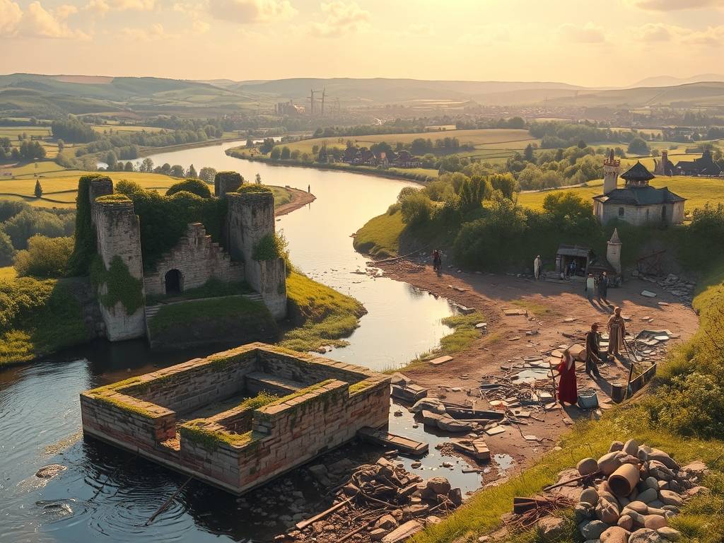 Elbe River Archaeological Sites: Ancient Finds Near the Water(1)