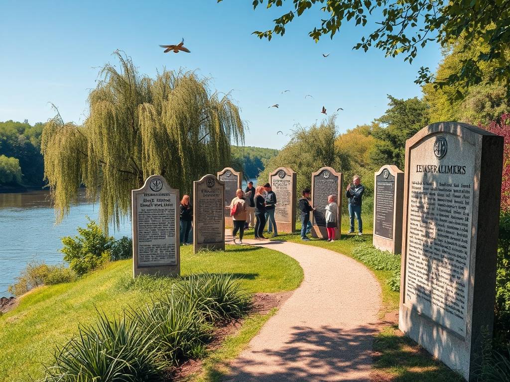 Elbe River Historical Markers: Learn About Local History