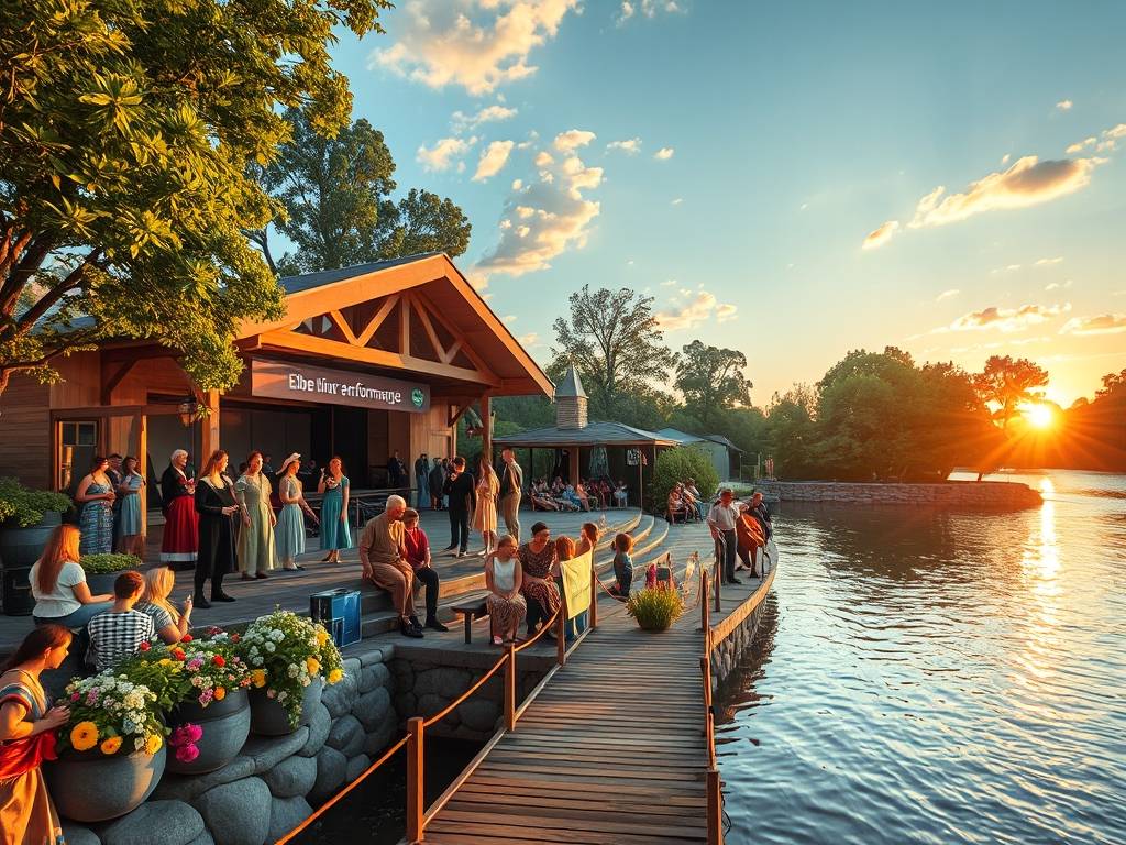 Elbe River Theater Performances: Outdoor Shows in Summer