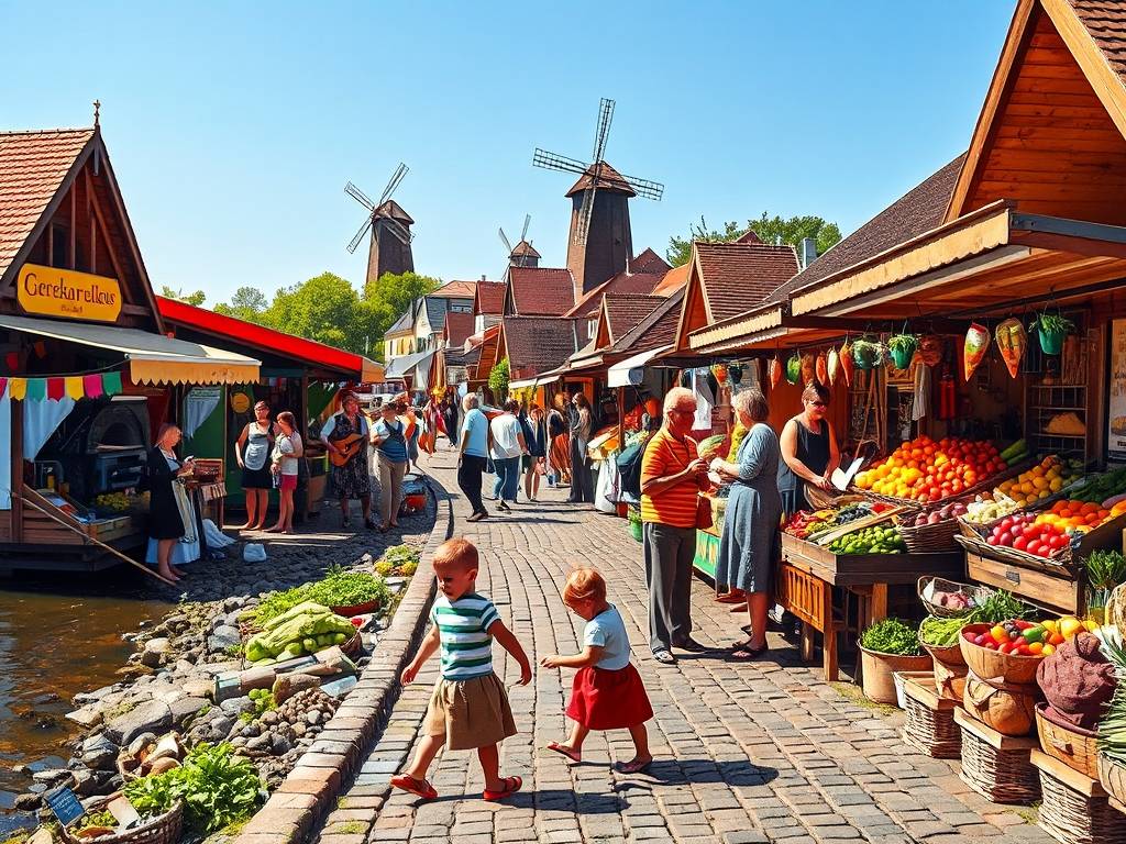 Elbe River Farmers Markets: Fresh Produce Along the Banks