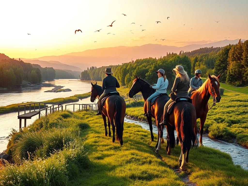 Elbe River Horseback Riding: Trails Near the Banks