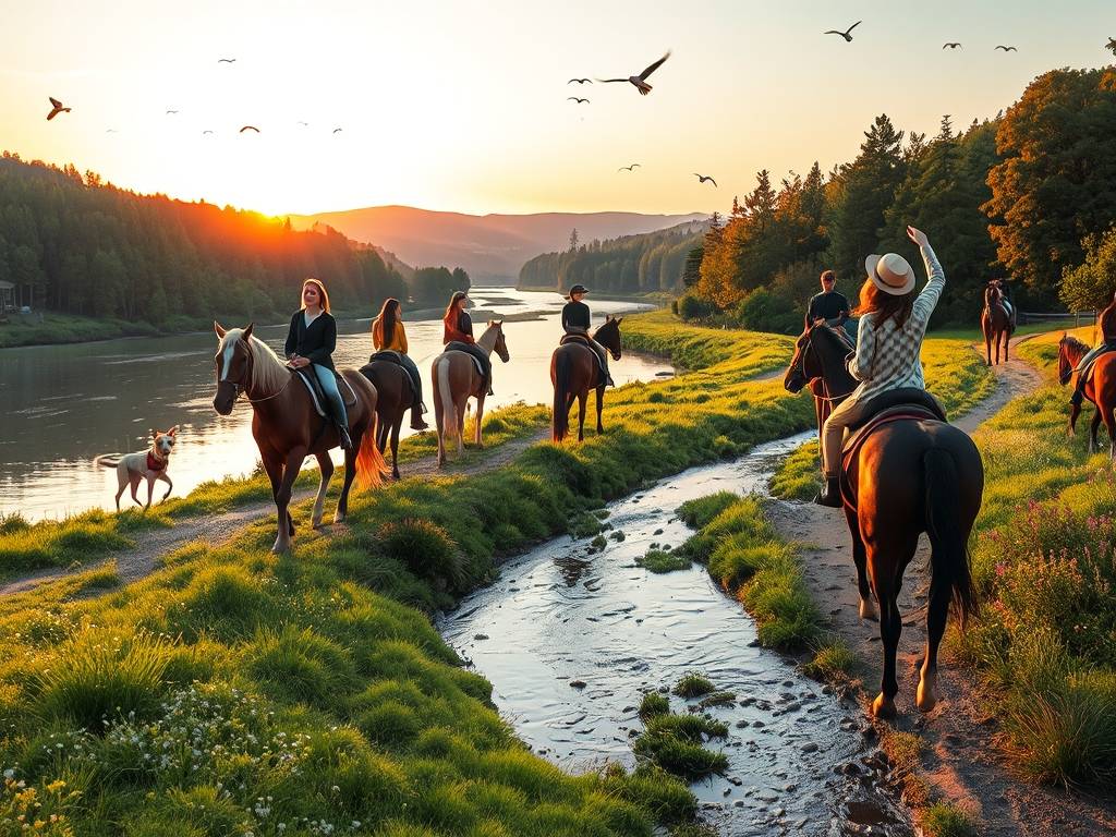 Elbe River Horseback Riding: Trails Near the Banks(1)