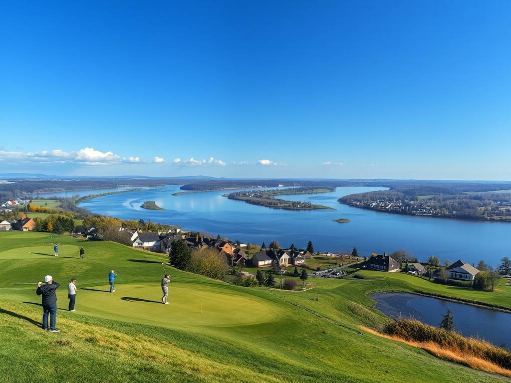 Elbe River Golf Courses: Tee Off with River Views