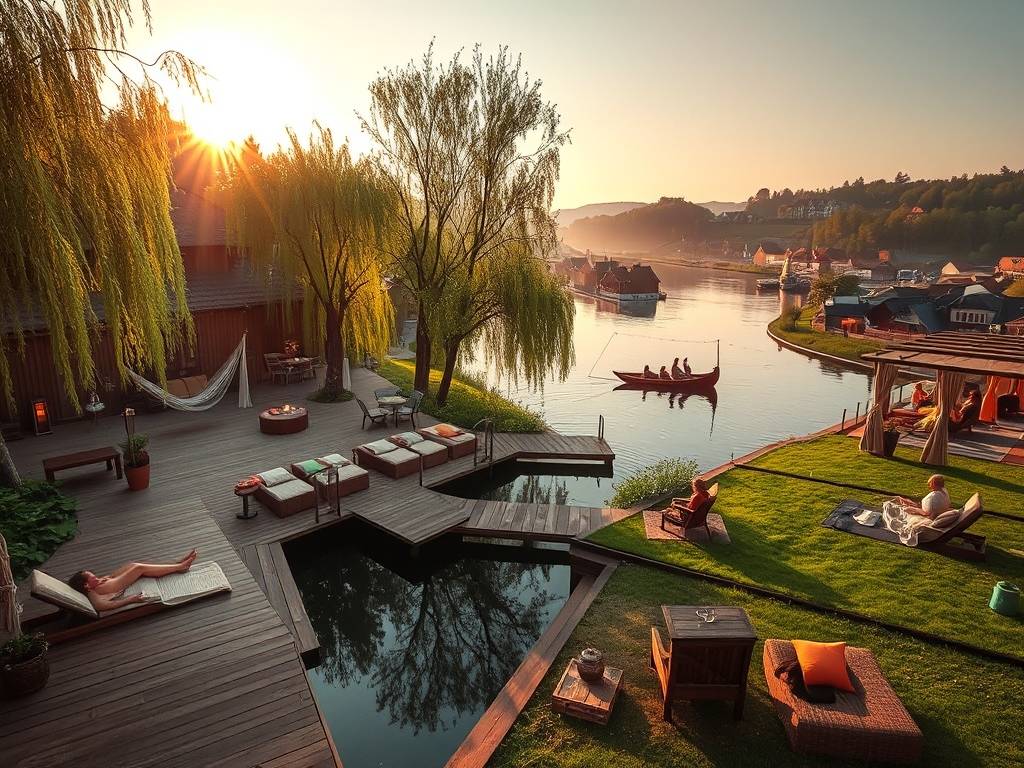 Elbe River Spa Retreats: Relax Along the Waterway