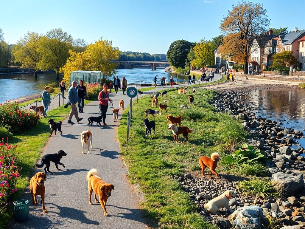 Elbe River Pet-Friendly Spots: Bring Your Dog Along(1)