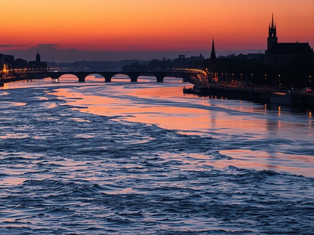Elbe River Night Views: Best Spots for Evening Photography(1)