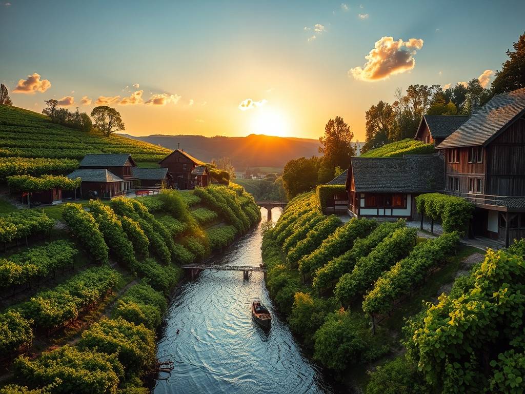Elbe River Wine Regions: Vineyards Near the Waterway