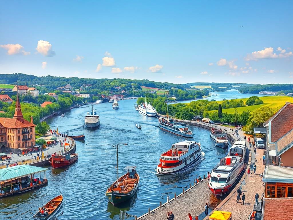 Elbe River Transportation: How to Get Around Easily