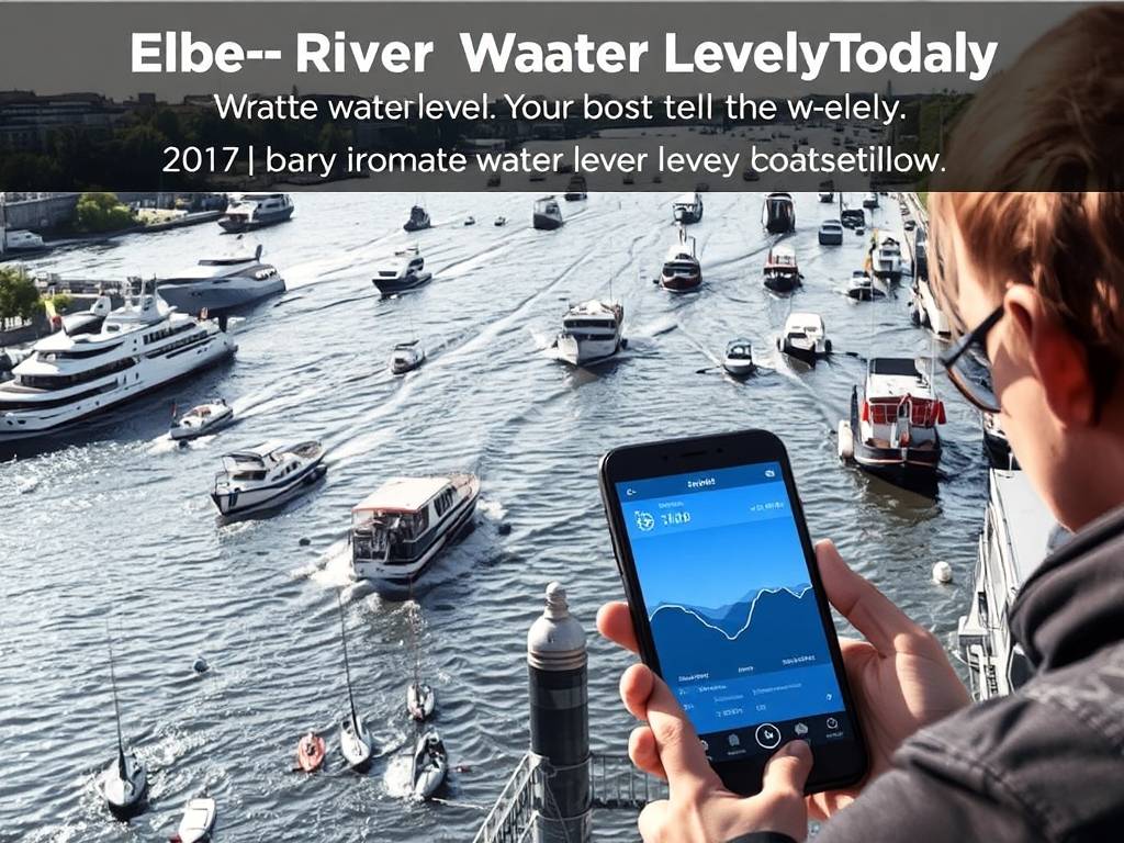 Elbe River Water Level Today: Real-Time Updates for Boaters