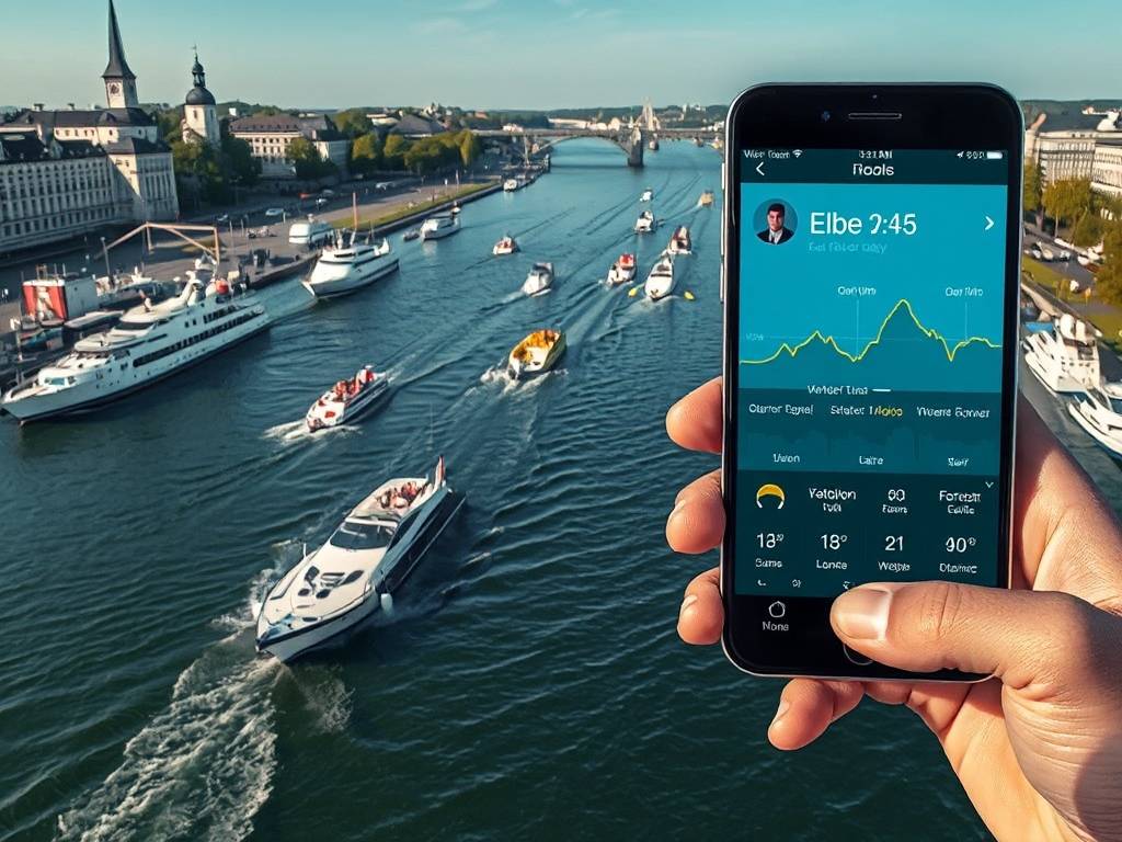 Elbe River Water Level Today: Real-Time Updates for Boaters(1)