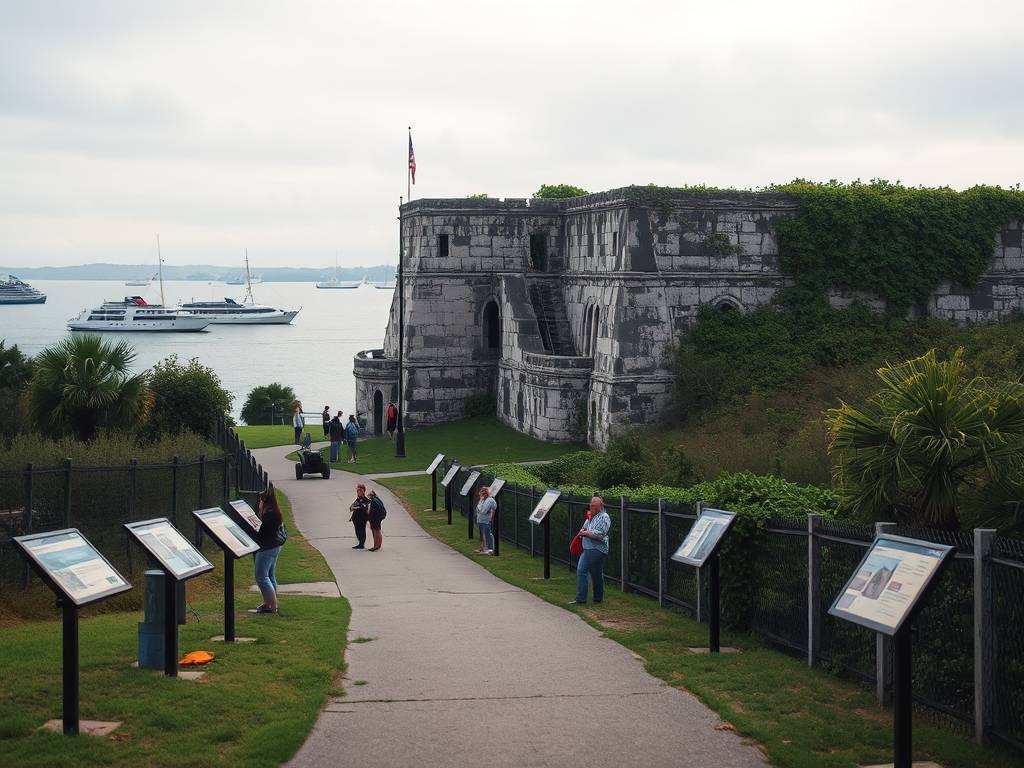 US Travel: Civil War Battlefield Visits in South Carolina’s Fort Sumter(1)