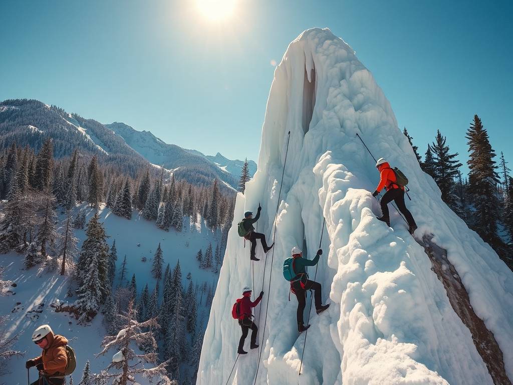 US Travel: Ice Climbing in New York’s Adirondack Mountains