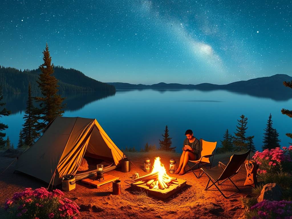 US Travel: Camping in Oregon’s Crater Lake National Park