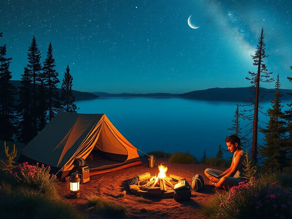 US Travel: Camping in Oregon’s Crater Lake National Park(1)