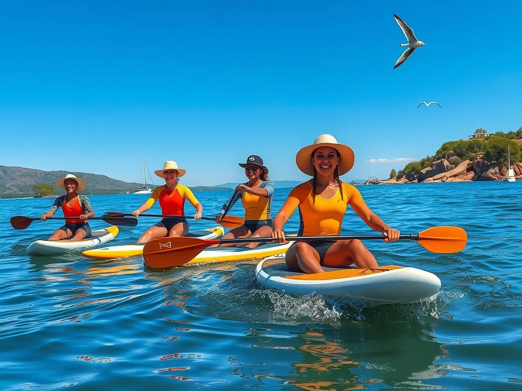 US Travel: Paddleboarding in Texas’s Lake Travis(1)